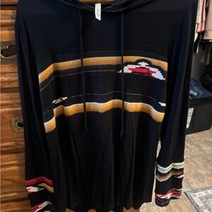 Celeste Black Multicolor Sweater